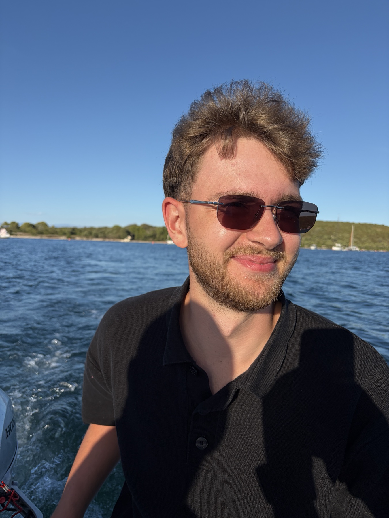 Philipp Wösner persönlich in seiner Freizeit am Wasser